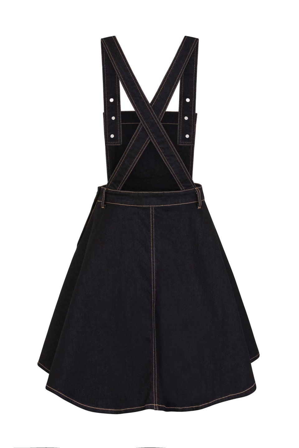 Solid Pinafore Skirt | SHEIN IN