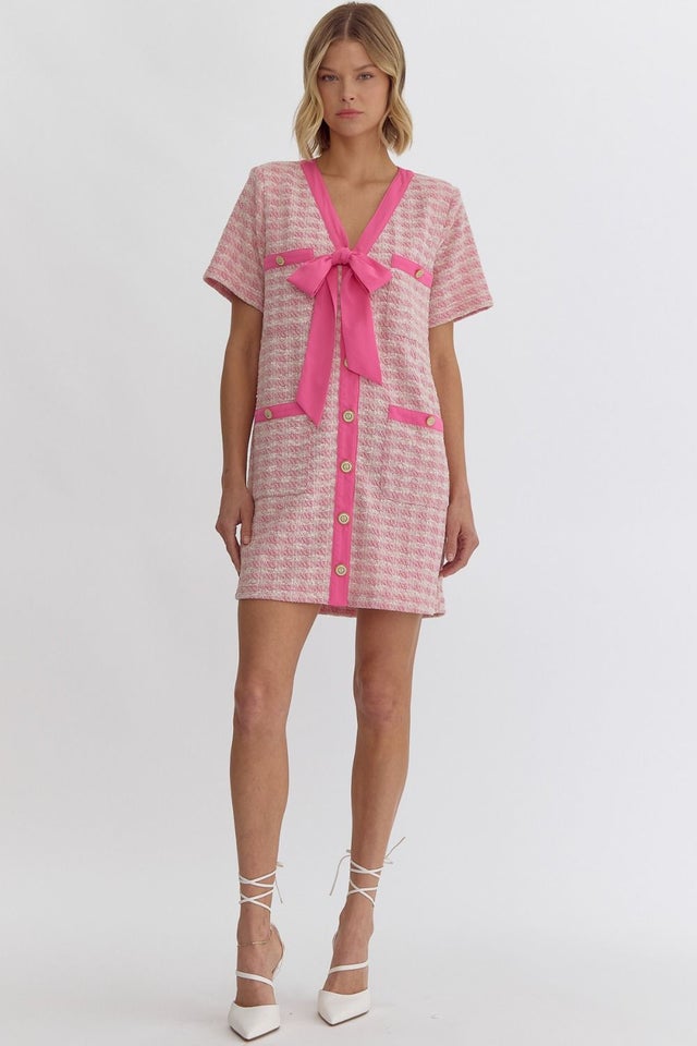 Unique Vintage Trudy Houndstooth Swing Dress – Suzie's Bombshell