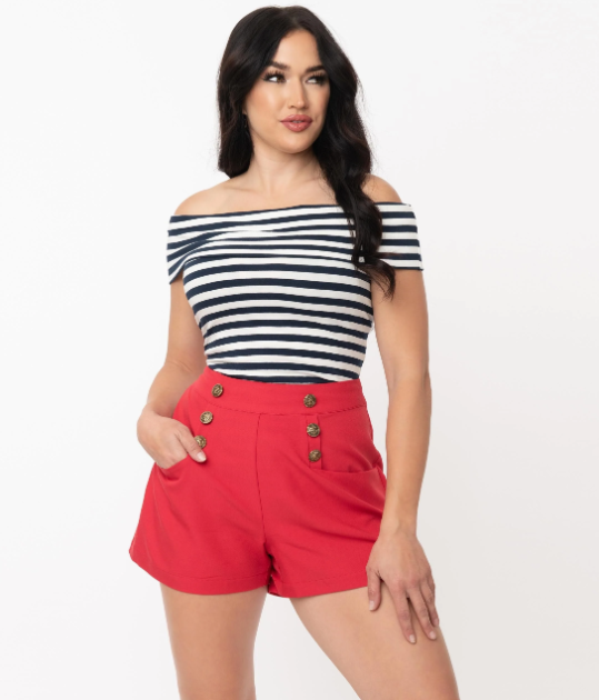 Vintage shops sailor shorts