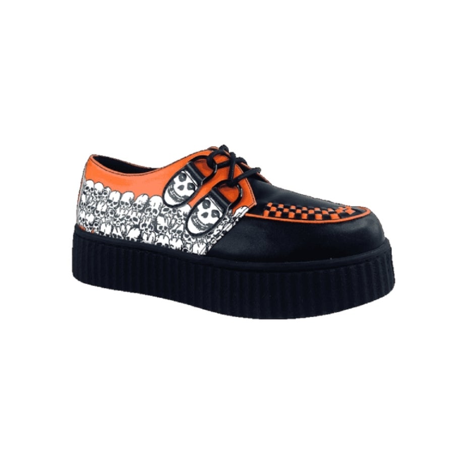 Strange Cvlt Black Skull Creepers 2024